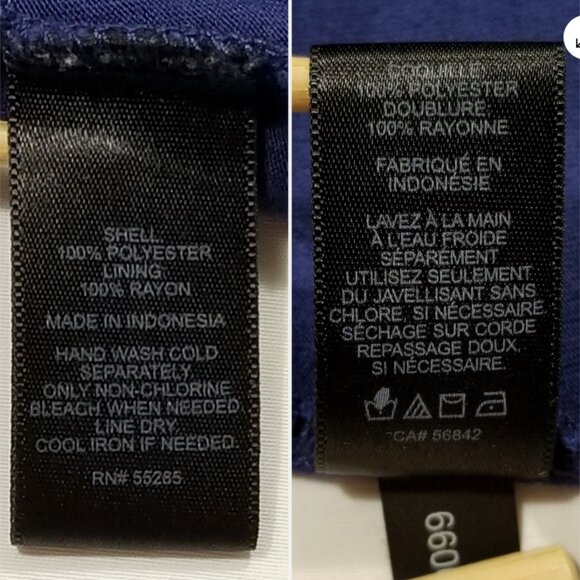 EXPRESS Layered Top Blouse 6716E1M - Picture 8 of 9